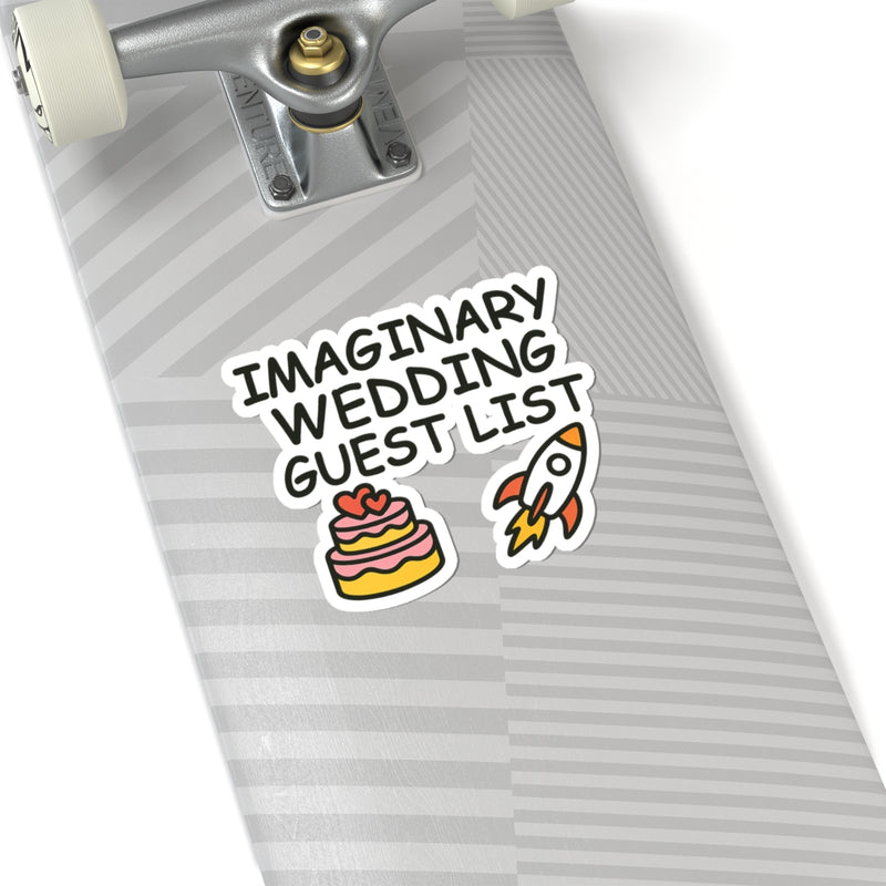 Imaginary Wedding Guest List Meme Sticker Pack | Trending